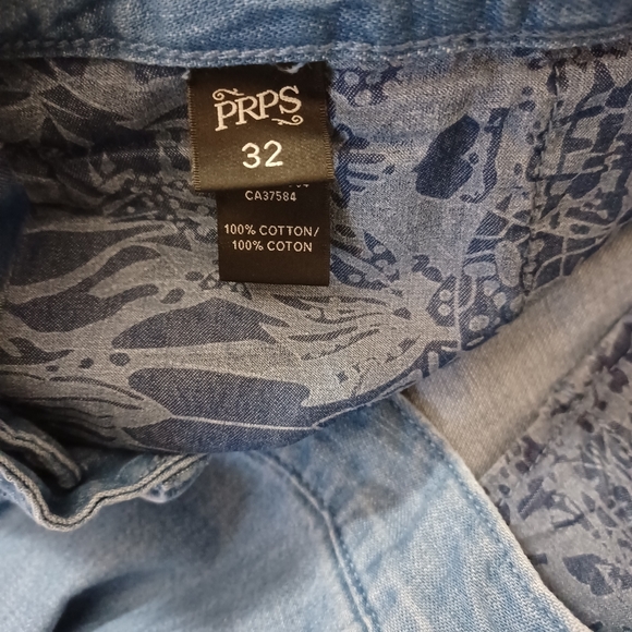 PRPS Pleated Wide Leg Chino Pants - Picture 8 of 11